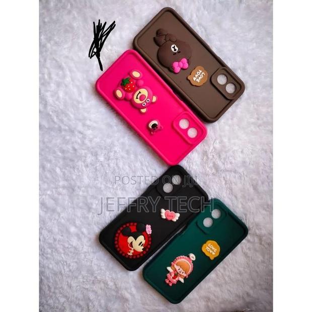 Oppo A18 Fancy Unique Silicone Protective Cover Case./ - thumbnail 2