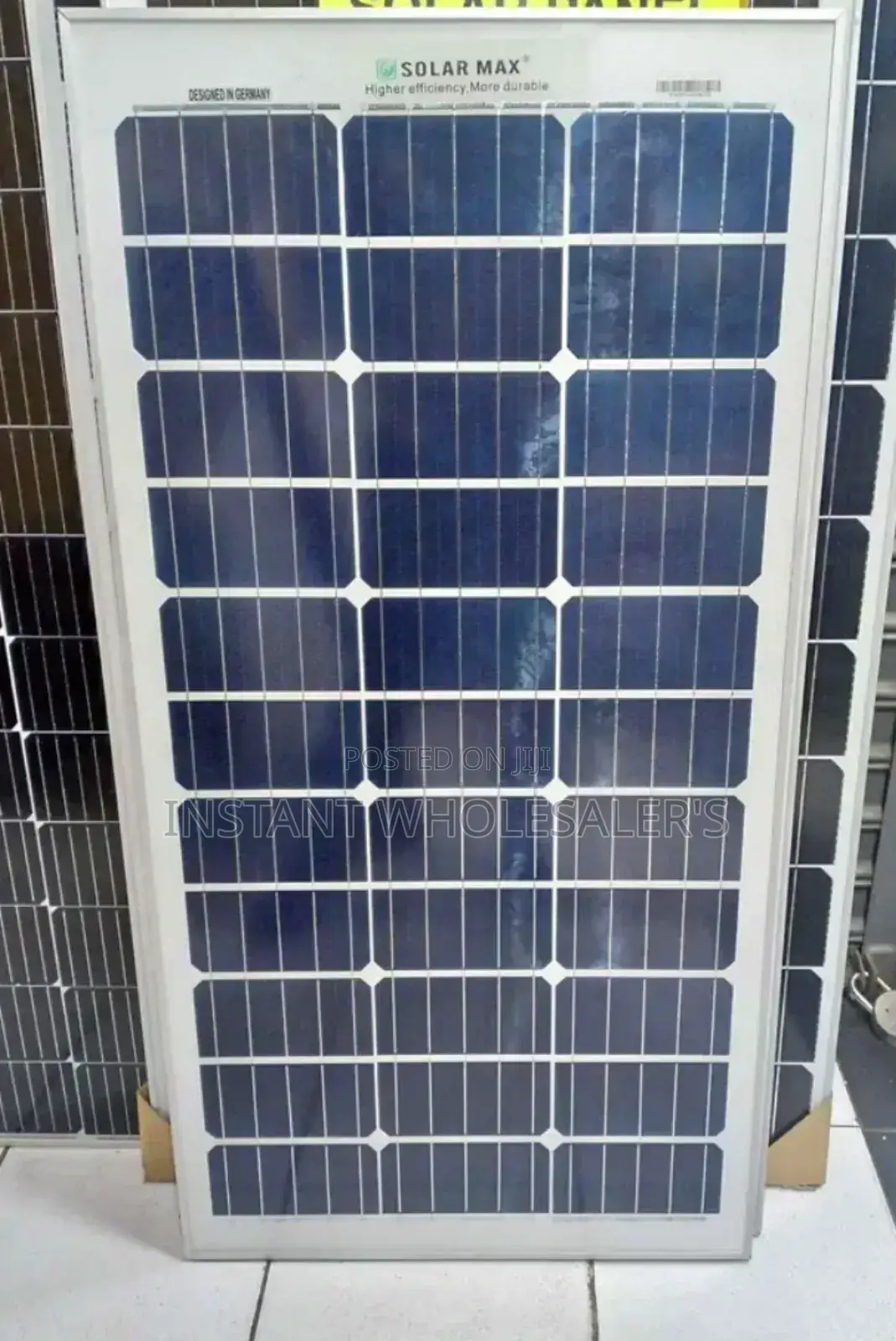 100 Watts Solar Max Pannel
