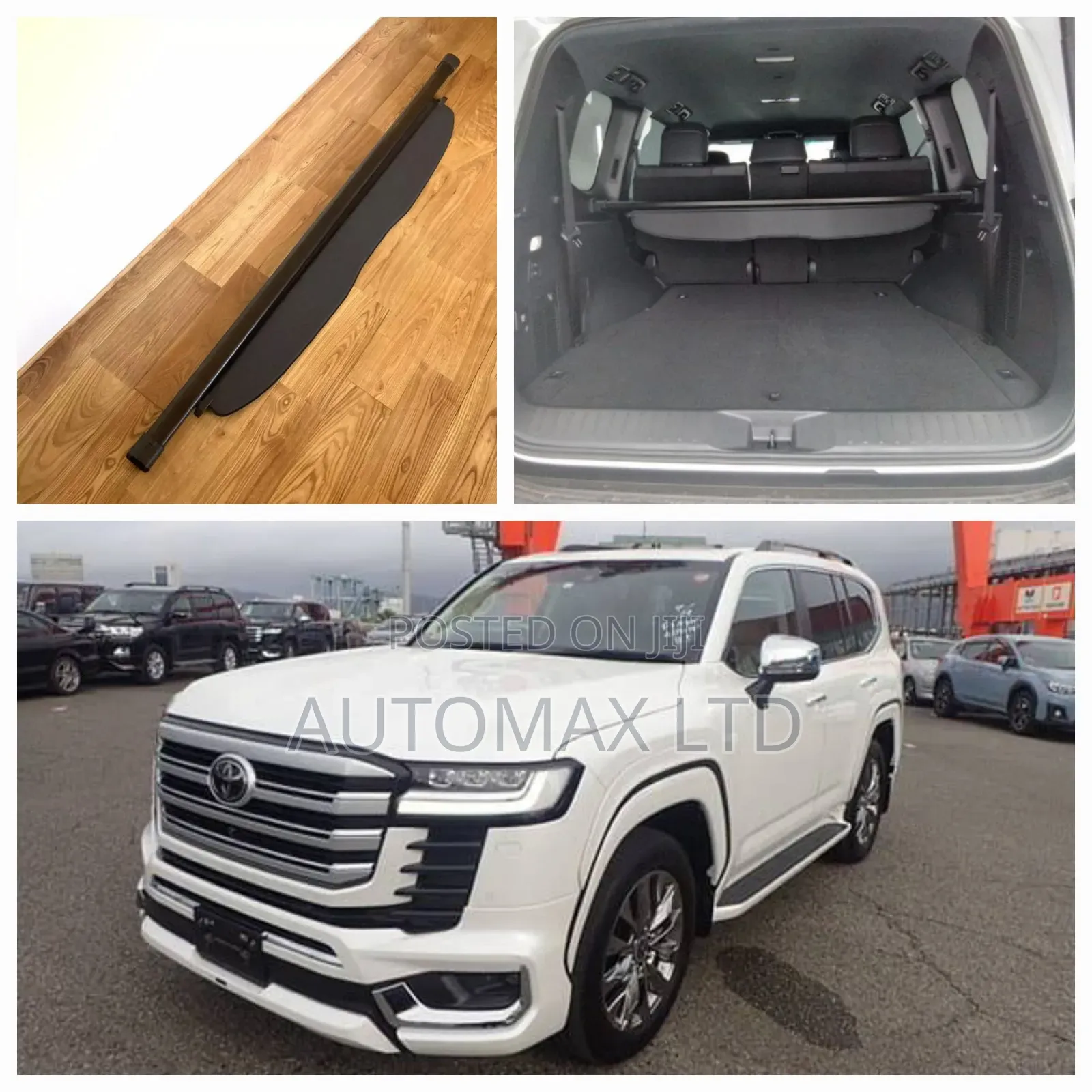300 Series. Toyota Land Cruiser, Rear Boot Cover