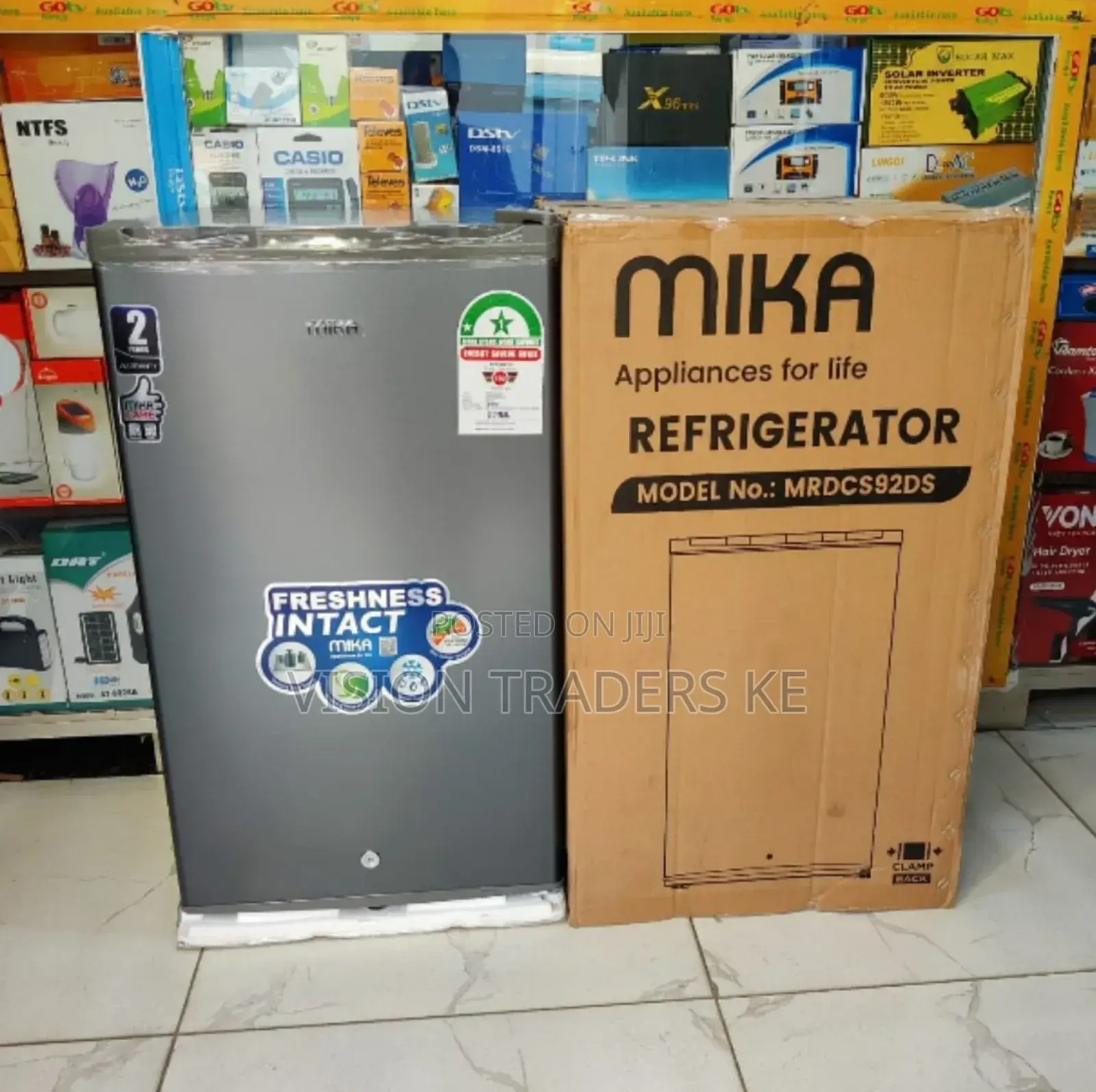 Mika 92liters Single Door Refrigerator