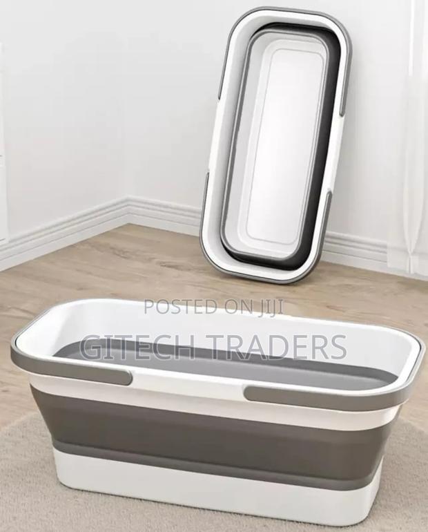 Portable Collapsible Bucket Measurements 47*28*21cm