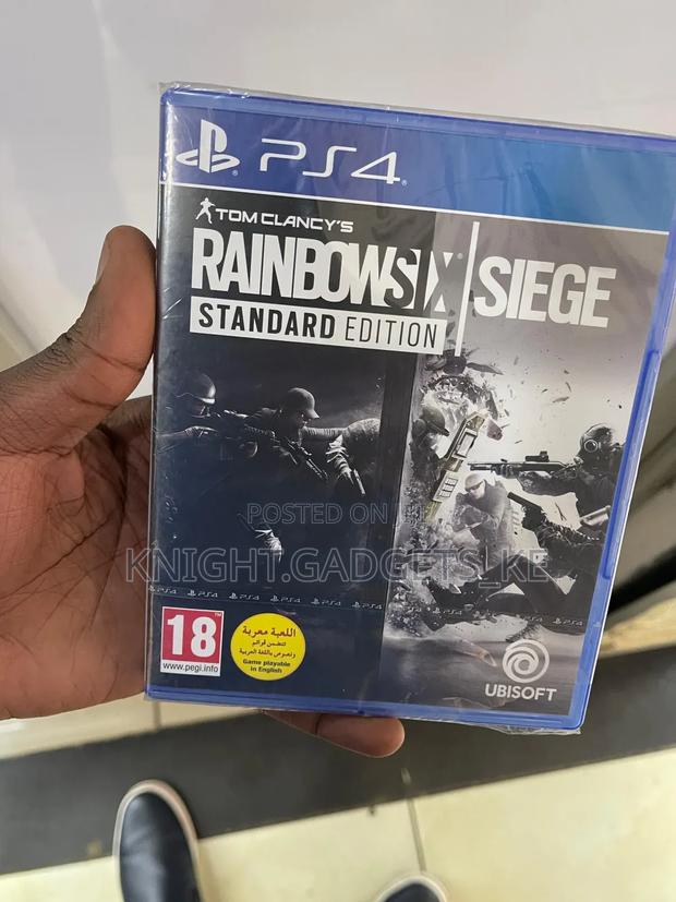 Rainbow Six Siege : Standard Edition Ps4 - main view
