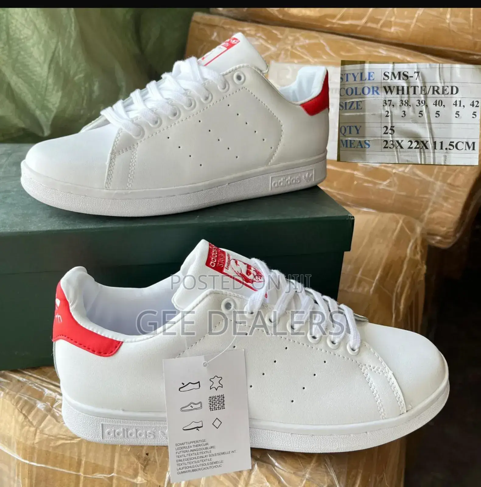 Stan Smith Adidas Casual Shoes, Unisex Adidas Sneakers