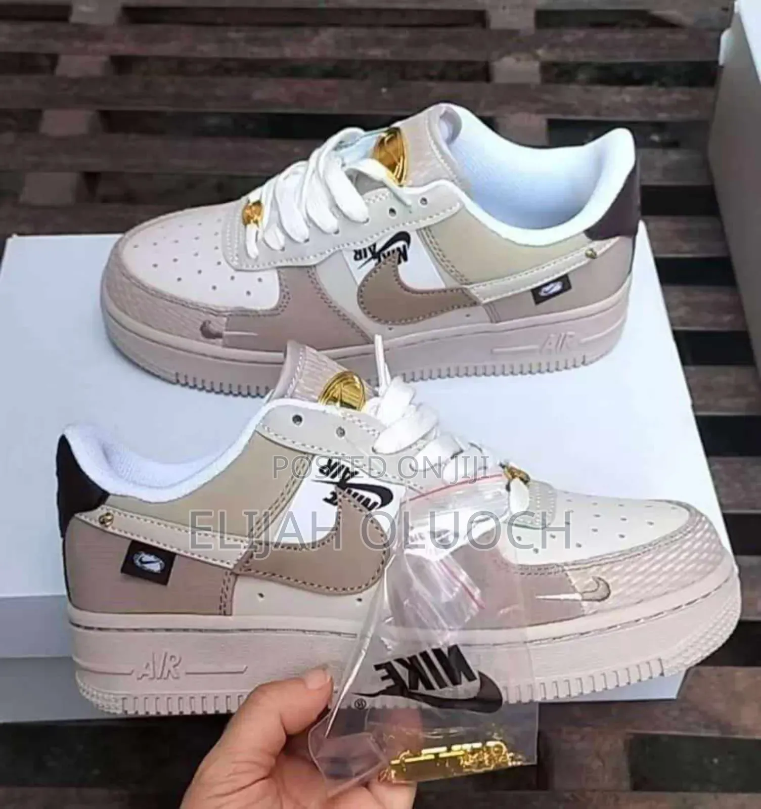 Airforce 1 Tan Bling