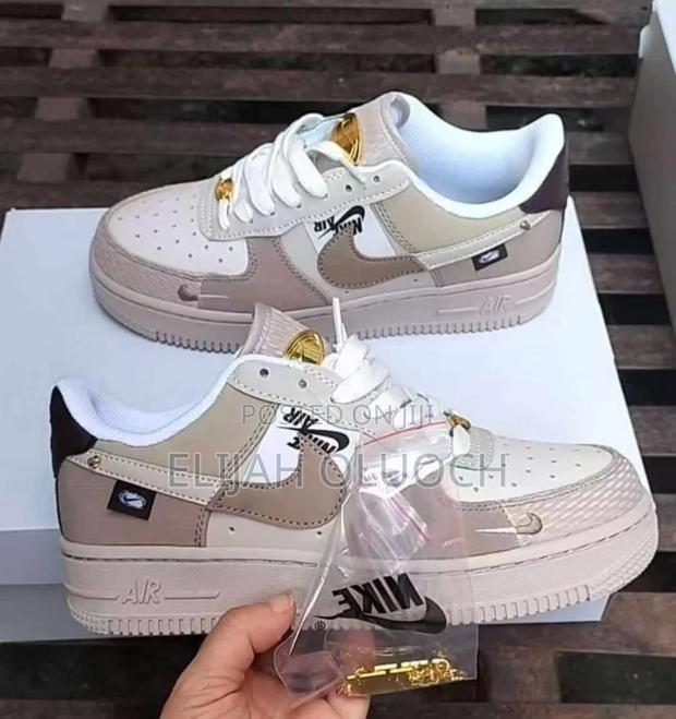 Airforce 1 Tan Bling - main view