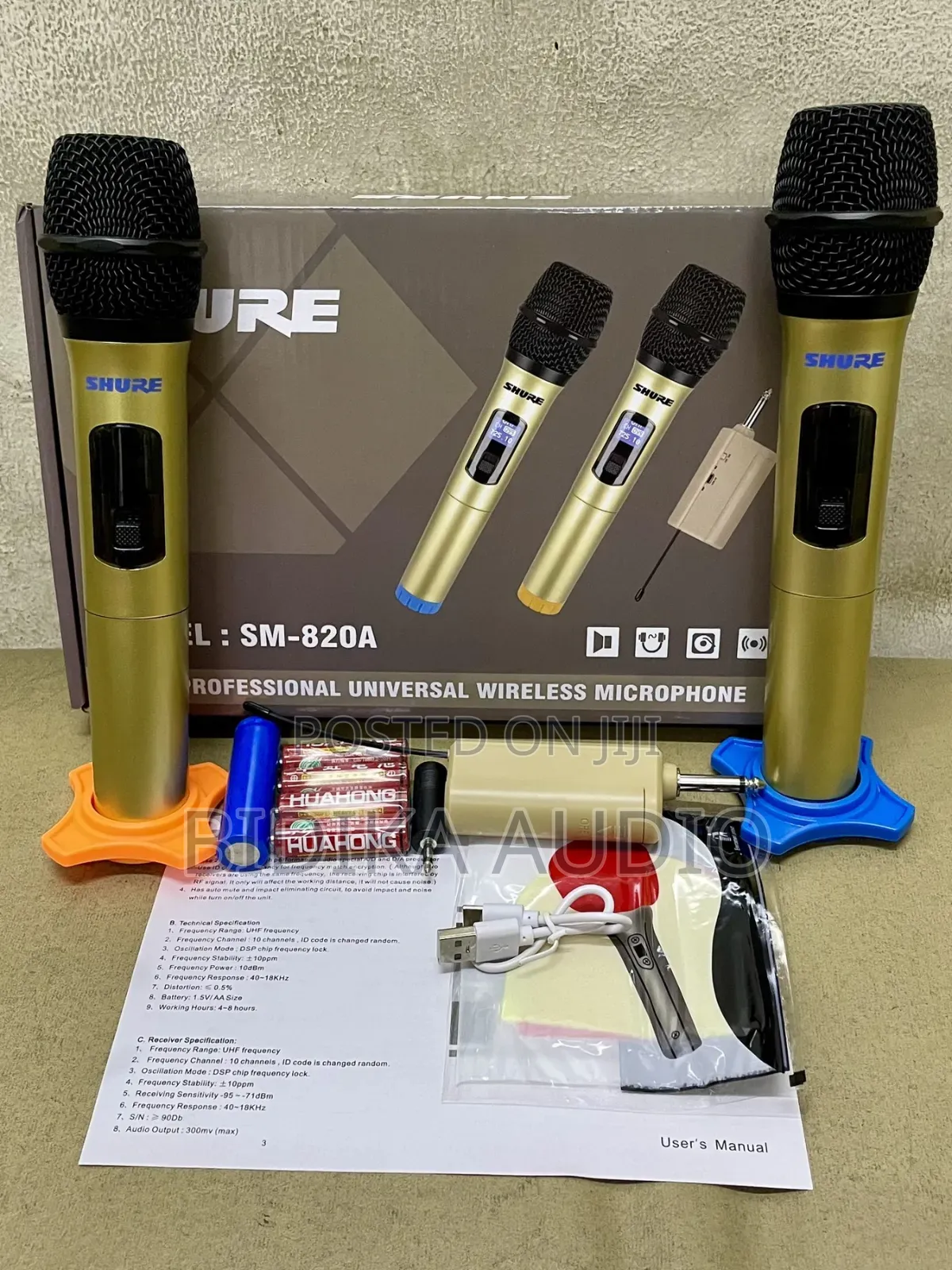 High Quality Shure Microphone Sm-820a