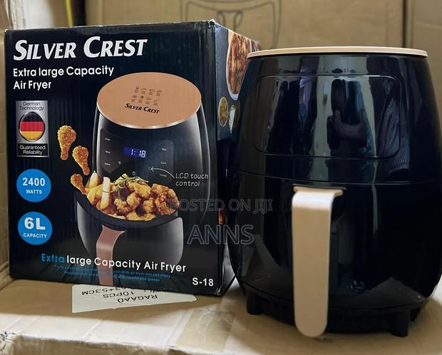 Silvercrest Black 6L ~ Wonderful Air Fryer - main view