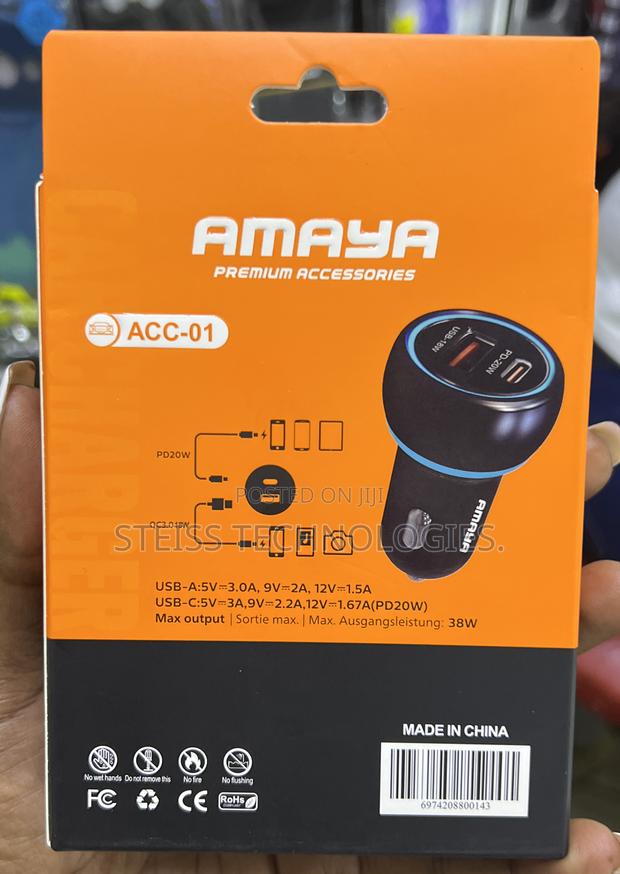 Amaya Pd 38w Pd Charger. - thumbnail 2