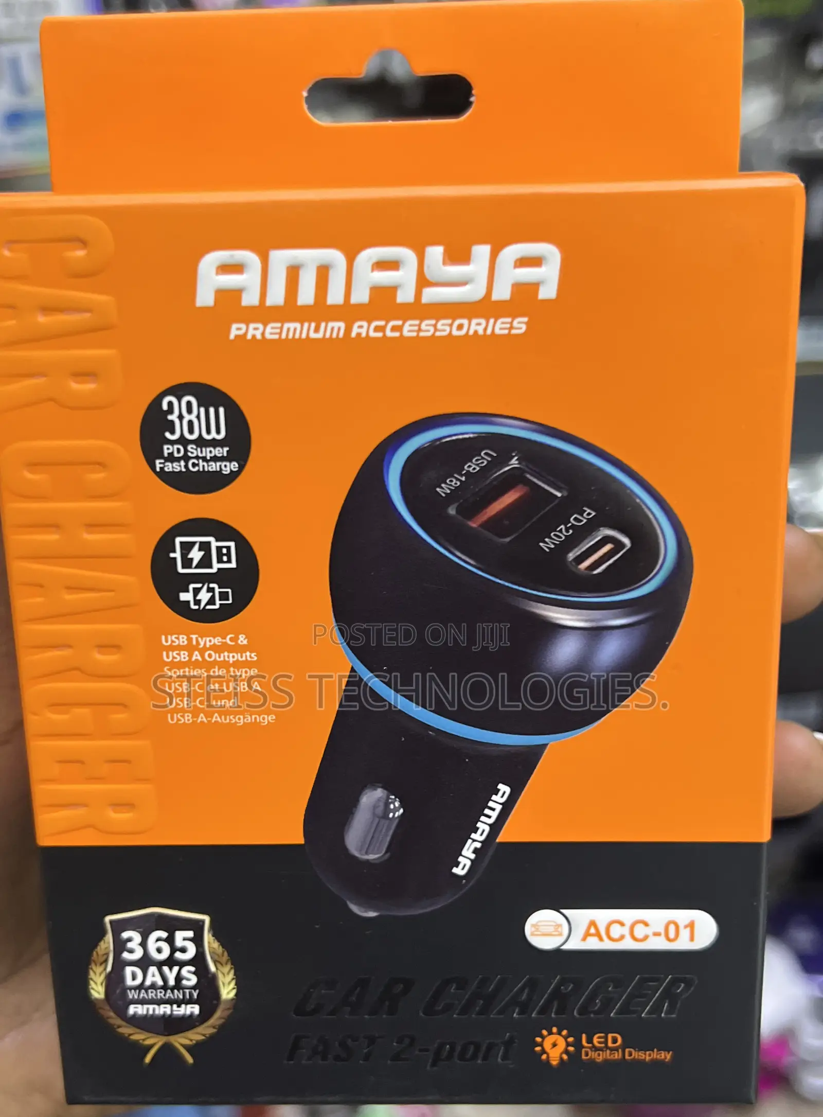 Amaya Pd 38w Pd Charger.