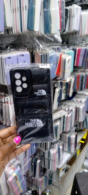 North Face Puffer Edition Silicone Case for Samsung A73 - thumbnail 2