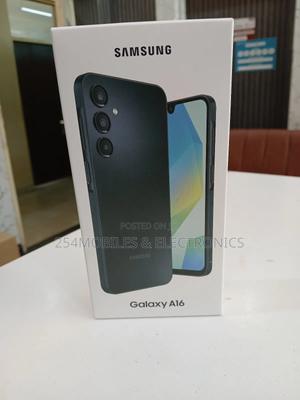 New Samsung Galaxy A16 128 GB Black - main view