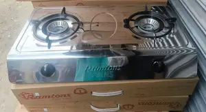 Ramtons 2 Burner Staineless Steel Cooker