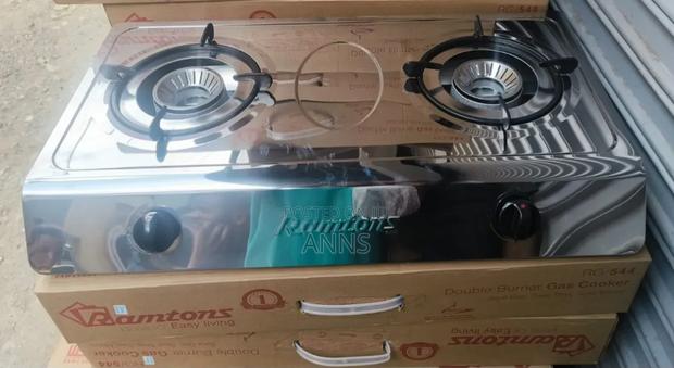 Ramtons 2 Burner Staineless Steel Cooker