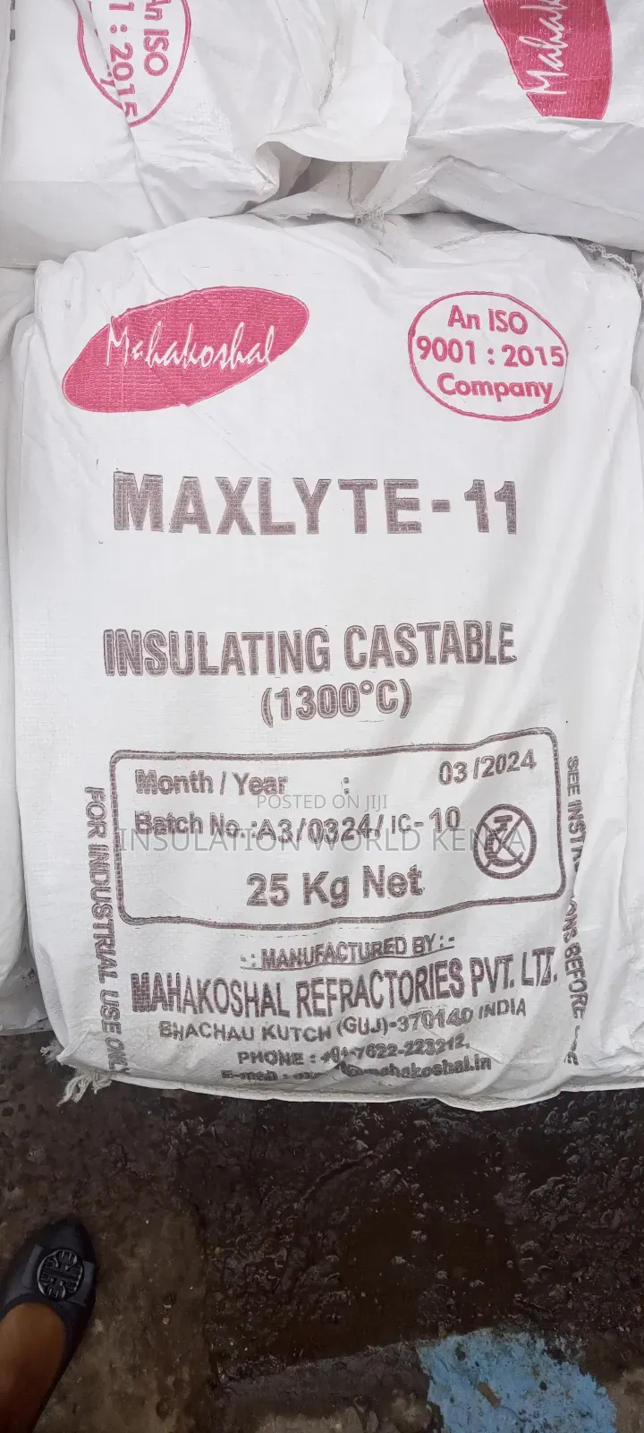 Insulating Castable Maxlyte -11