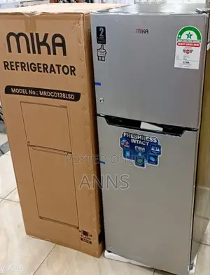 Mika 138litres Top Notch Silver Refrigerator