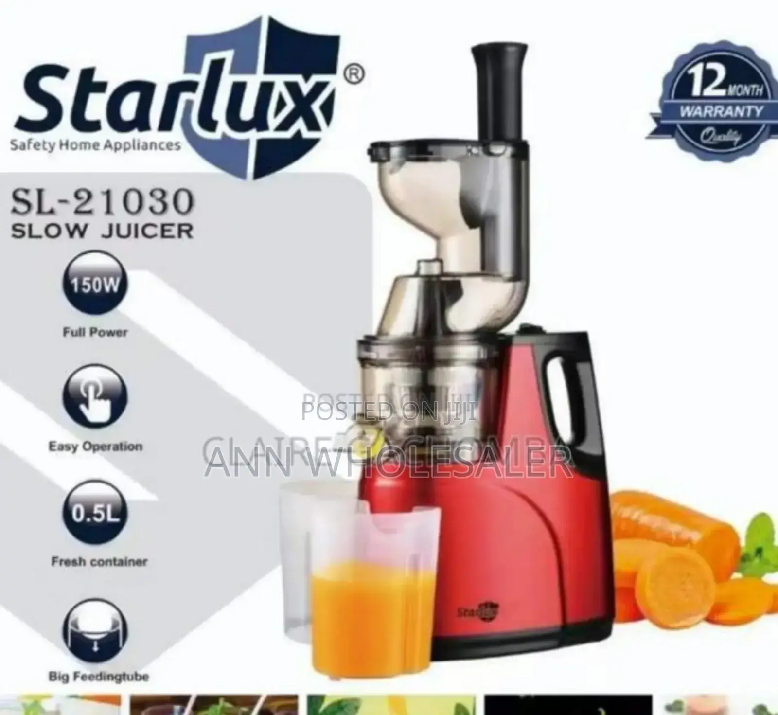 Slow Juicer Starlux