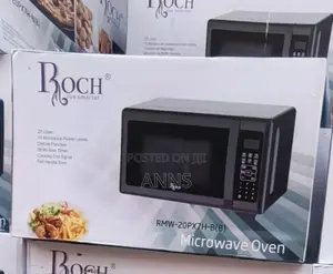 Roch Digital Home Black Microwave