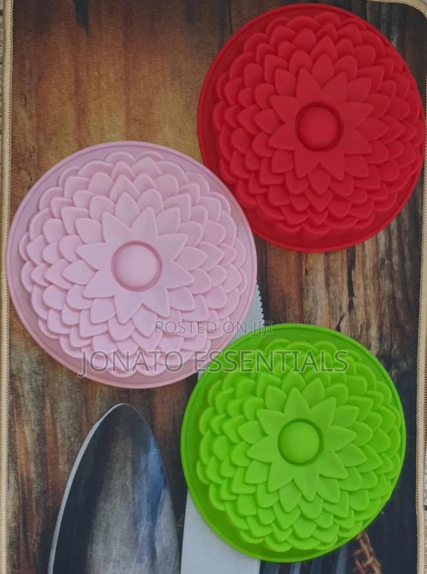 Cake Decoration Flower Silicone Molds, Mould - thumbnail 3