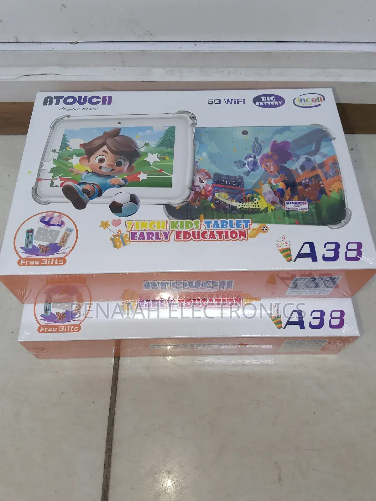 Kids Wifi Tablet.Adroid 13, Battery 5000 Mah