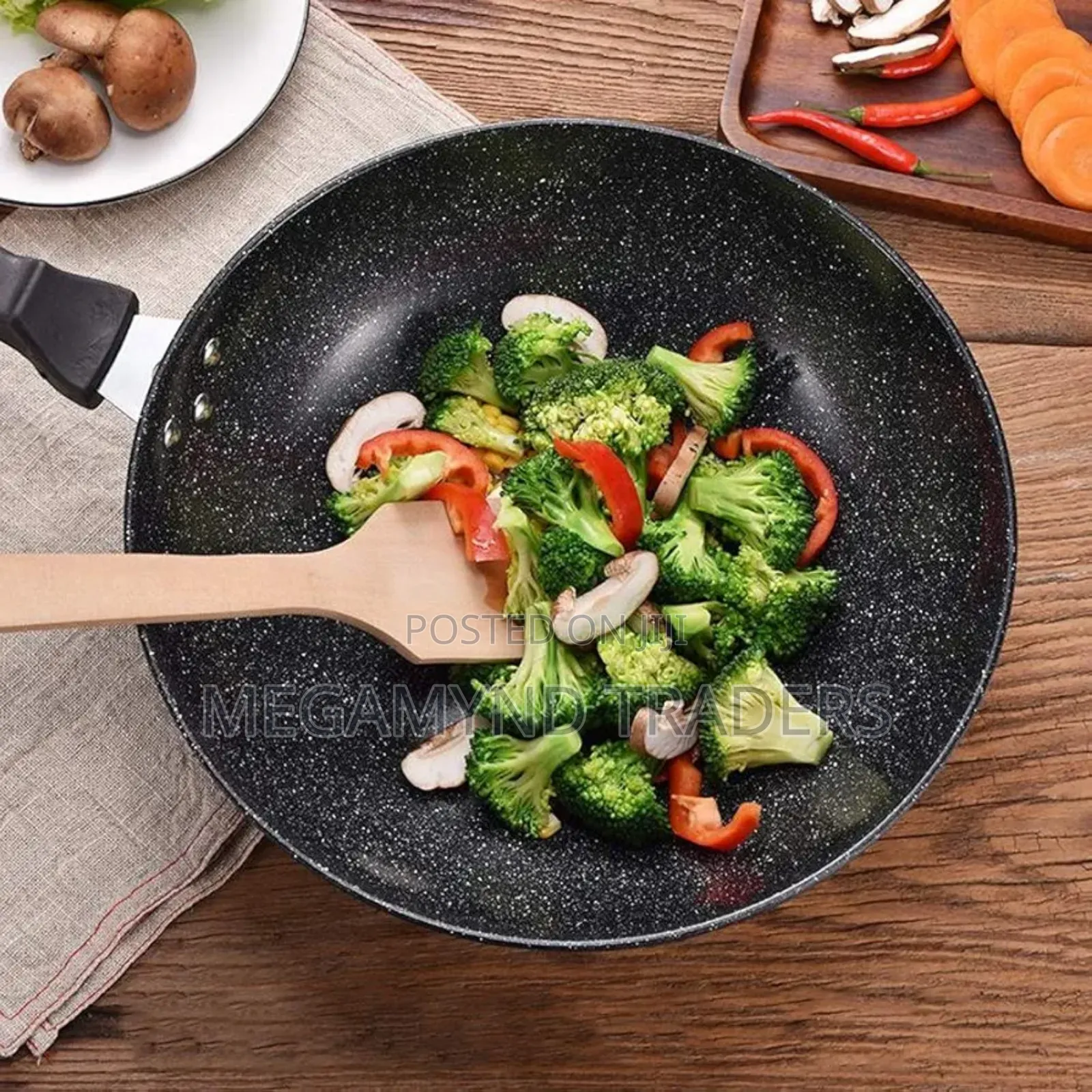Deep Frying Pan /Nonstick Deep Pan With Lid