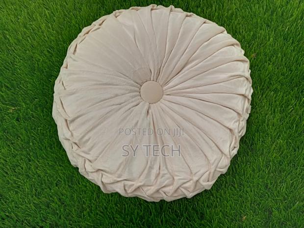 Circular Velvet Comfy Pillows - main view
