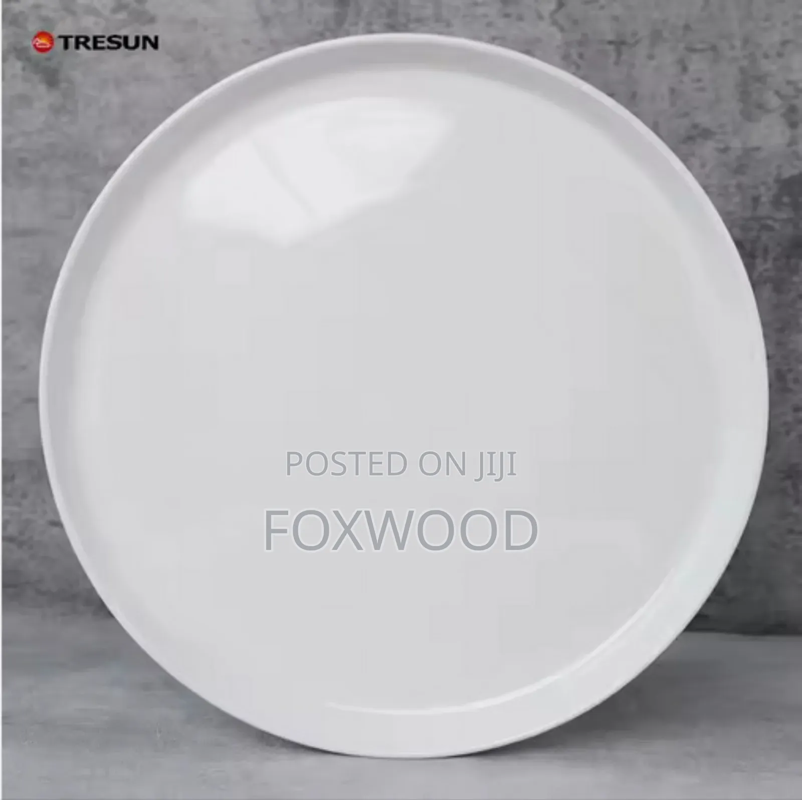 Ceramic Round Platter 12"