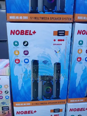 Nobel Plus NB-2080 Subwoofer 55,000W Speaker System