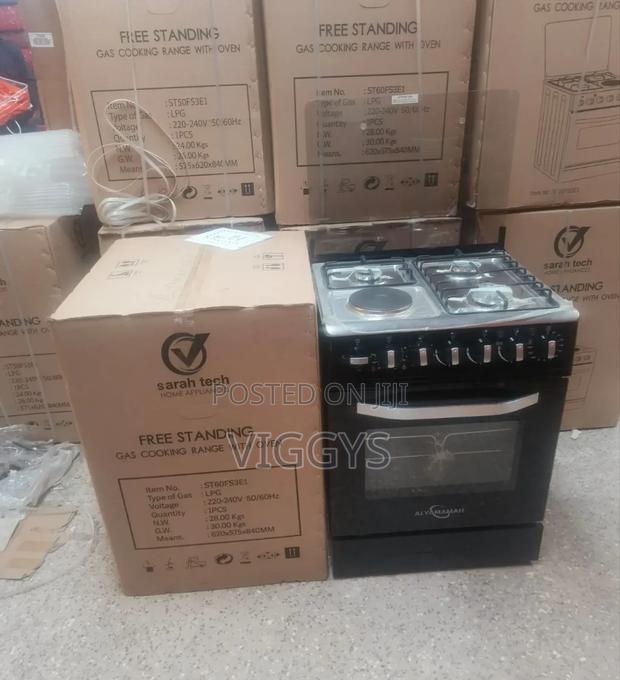 3+1 Sarahtech 60 by 60 Free Standing Cooker