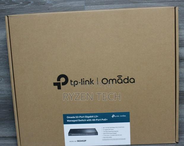 Tp-Link 52-Port Gigabit Switch With 48-Port Poe+ Tl-Sg3452p