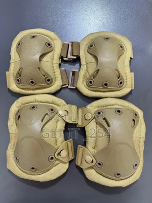 Actual Photo 
Tactical Knee Elbow Brace Support
