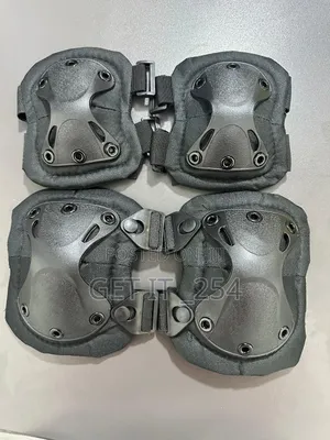 Actual Photo 
Tactical Knee Elbow Brace Support