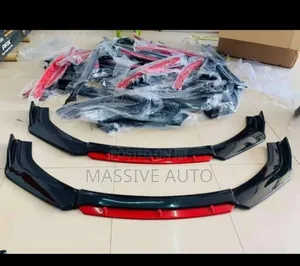 New Front Bumper Lip/ Red Bumper Lip