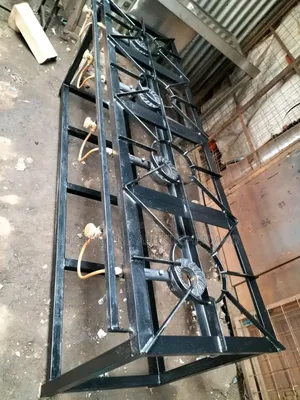 Mild Steel 6 Burner Cooker