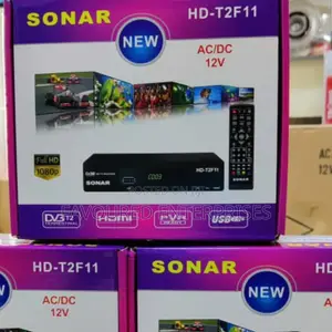 Sonar Decoder Free to Air Dc/Ac 12v