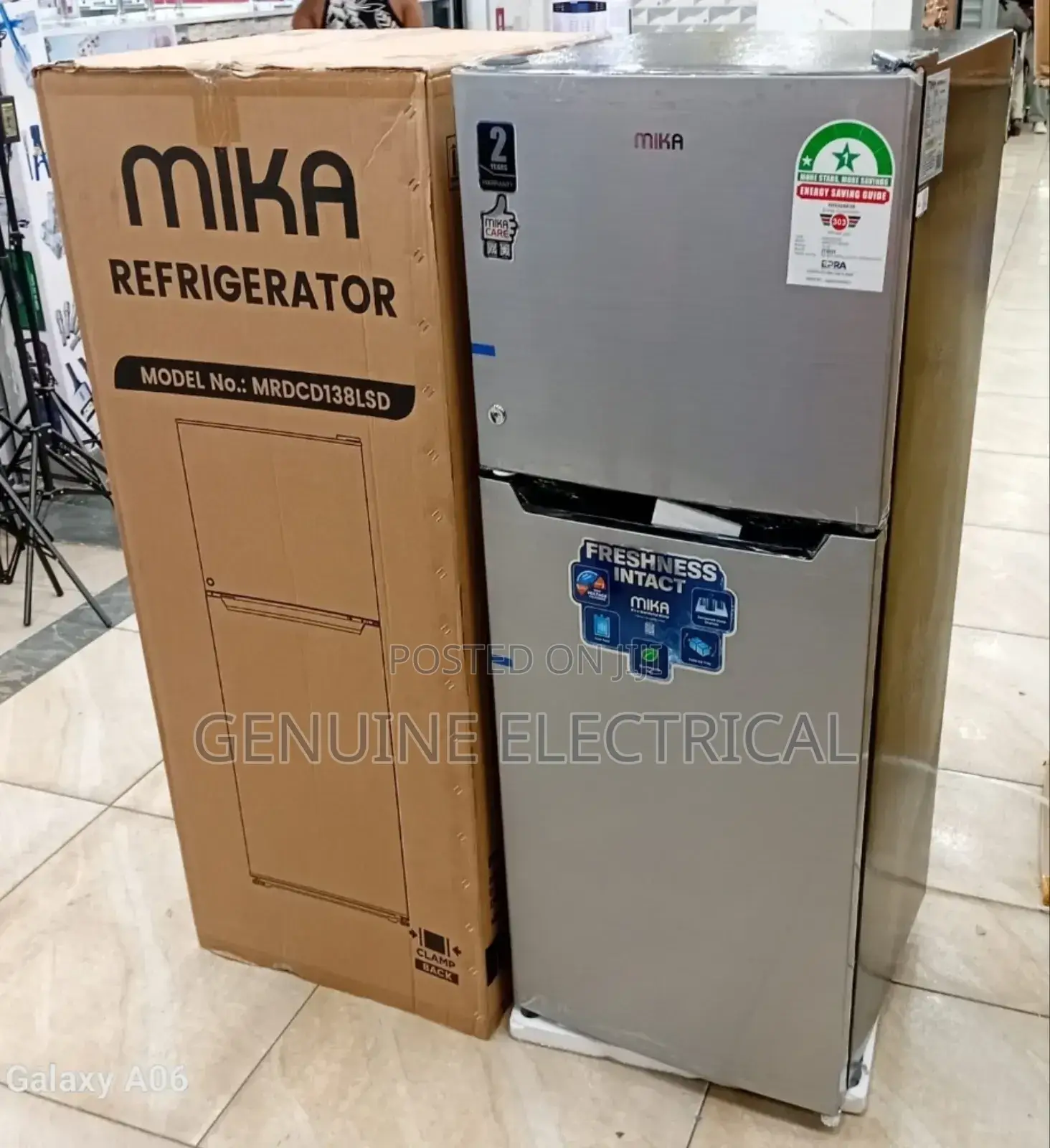138litre Fridge Double Door