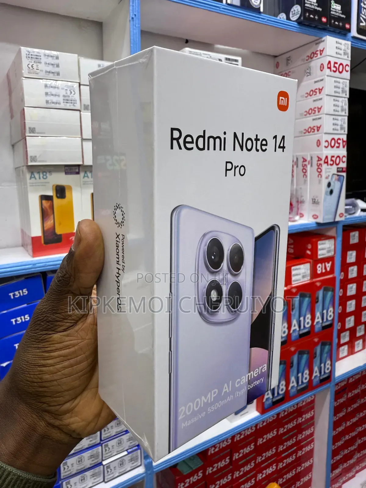 New Xiaomi Redmi Note 14 Pro 256 GB Black