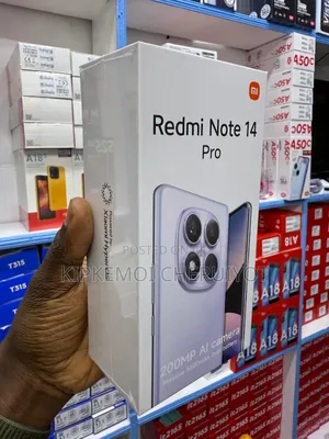 New Xiaomi Redmi Note 14 Pro 256 GB Black