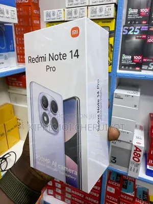 New Xiaomi Redmi Note 14 Pro 256 GB Black