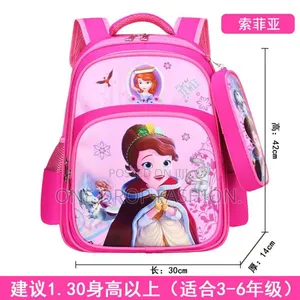 2 in 1cartoon Themed School Bags
