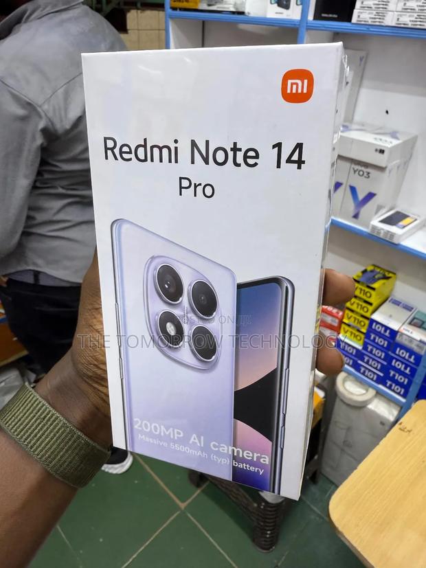 New Xiaomi Redmi Note 14 Pro 256 GB Black - thumbnail 3