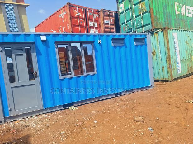 20ft Container Office- 12ft Office, 8ft Store Area. - main view