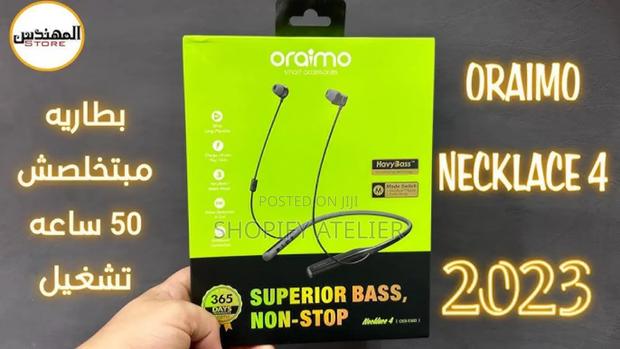 Oraimo Necklace 4 50hrs Playtime Superior Bass Neckband