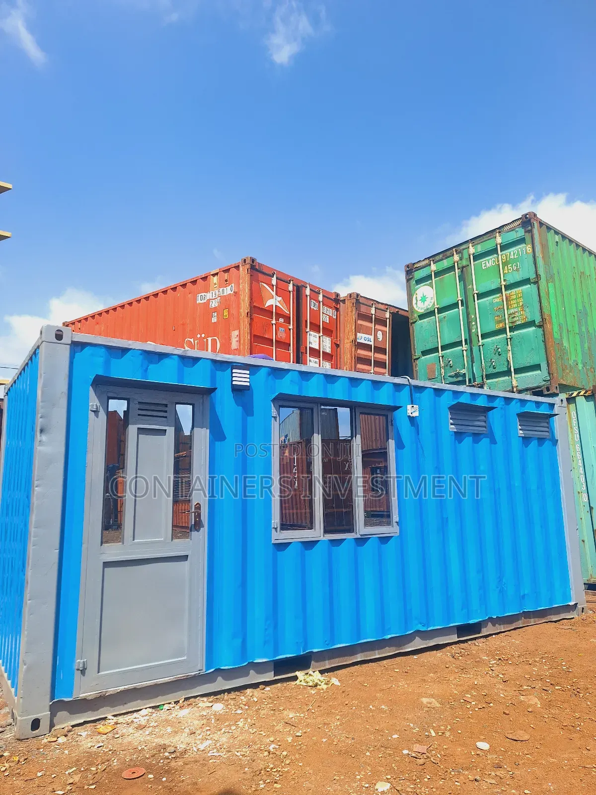 20ft Shipping Container- Container Office Fabrication.