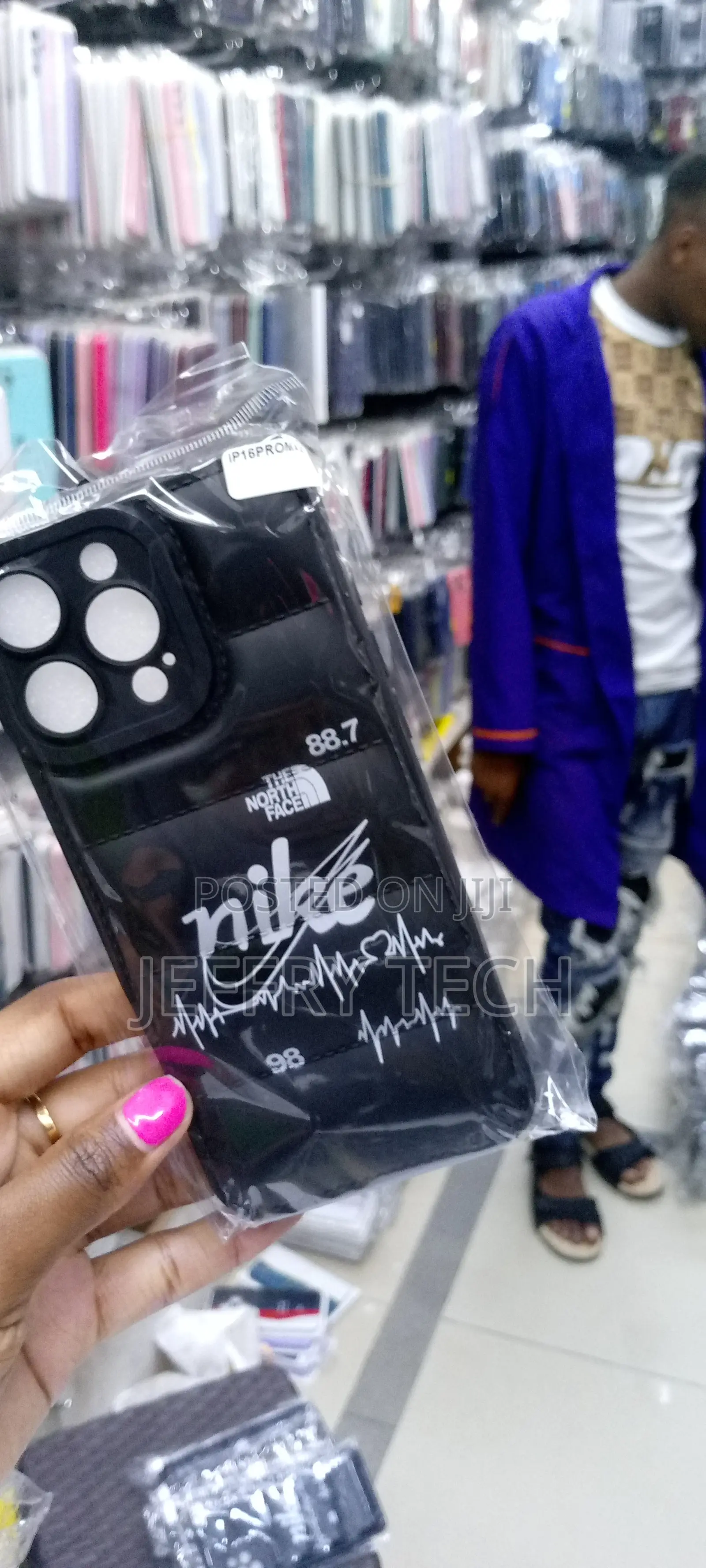 North Face Puffer Edition Case for iPhone 16 Pro Max -Nike