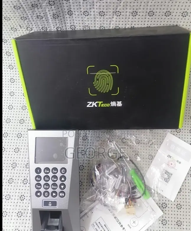 Effective *.F18 Biometric Fingerprint Time Attendance