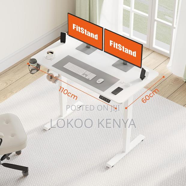 Office Desk: 1.4meter Height Adjustable Electric Office Desk