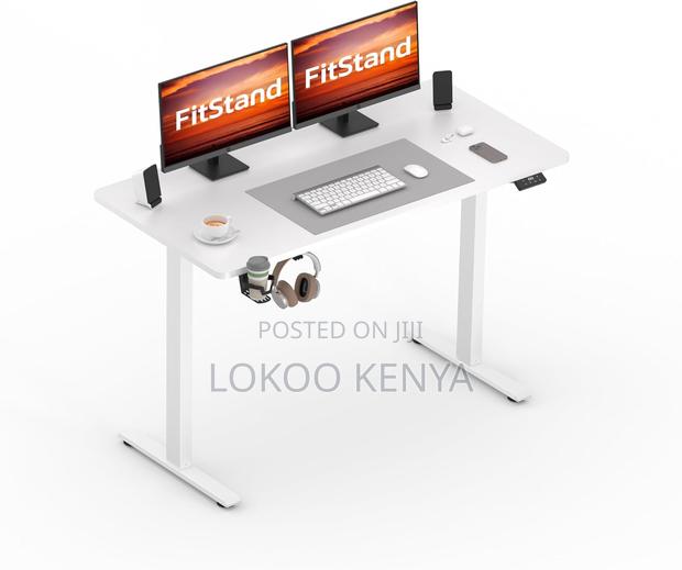 Office Desk: 1.4meter Height Adjustable Electric Office Desk - thumbnail 2