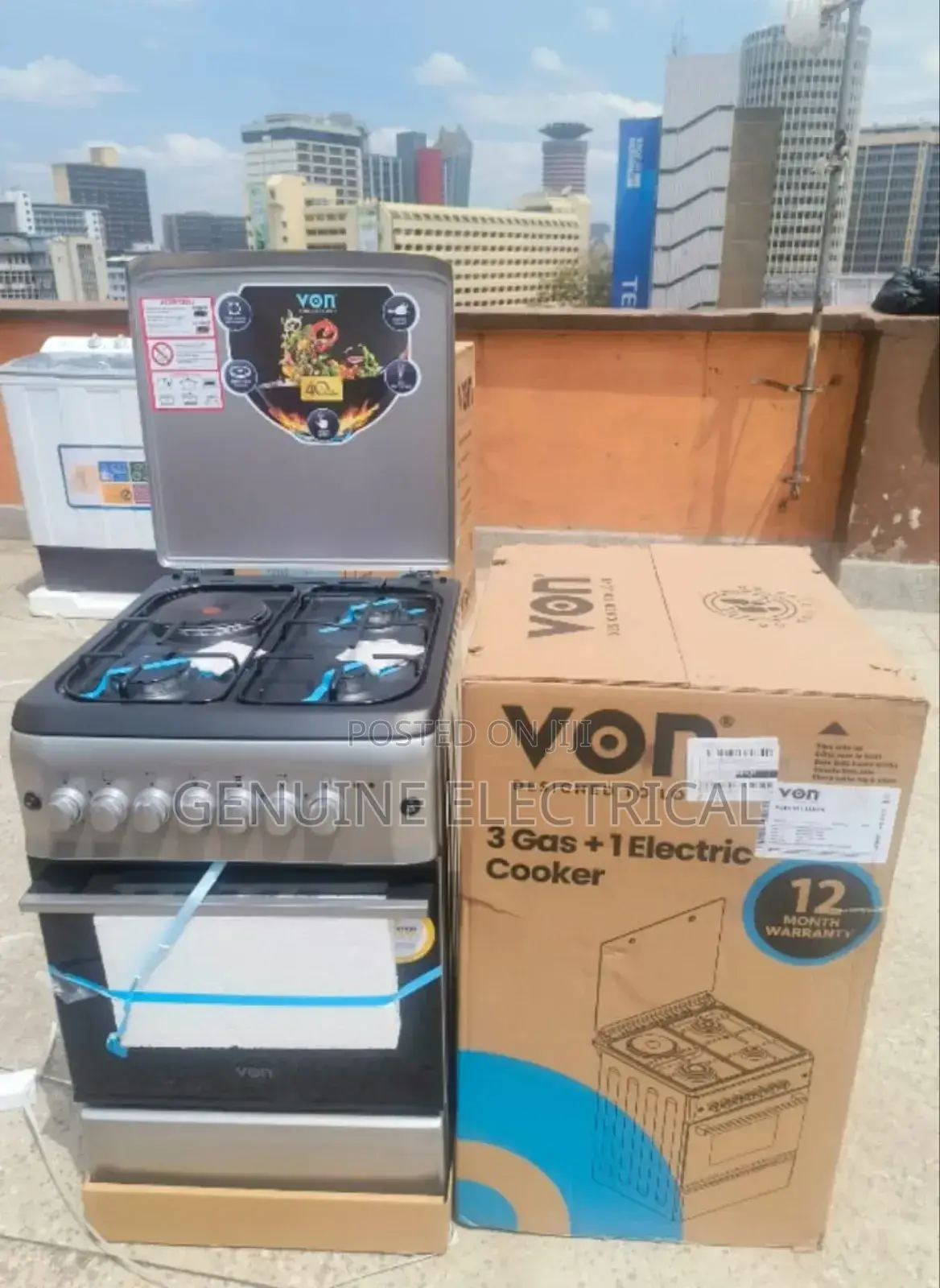 Good Quality 50*60 Von 3+1 Standing Cooker