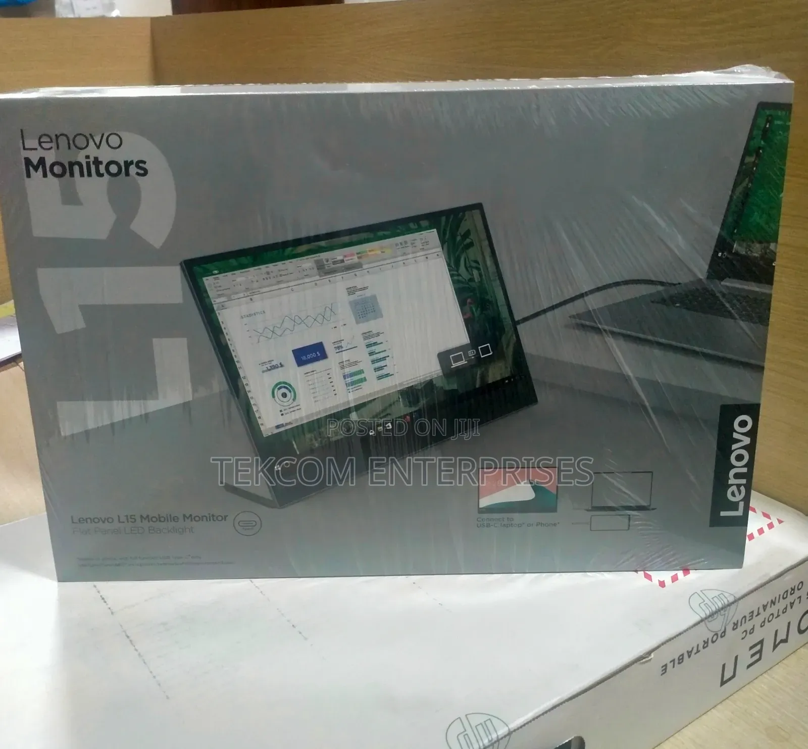 Lenovo L15 Monitor ~L15 Usb-C Portable Monitor