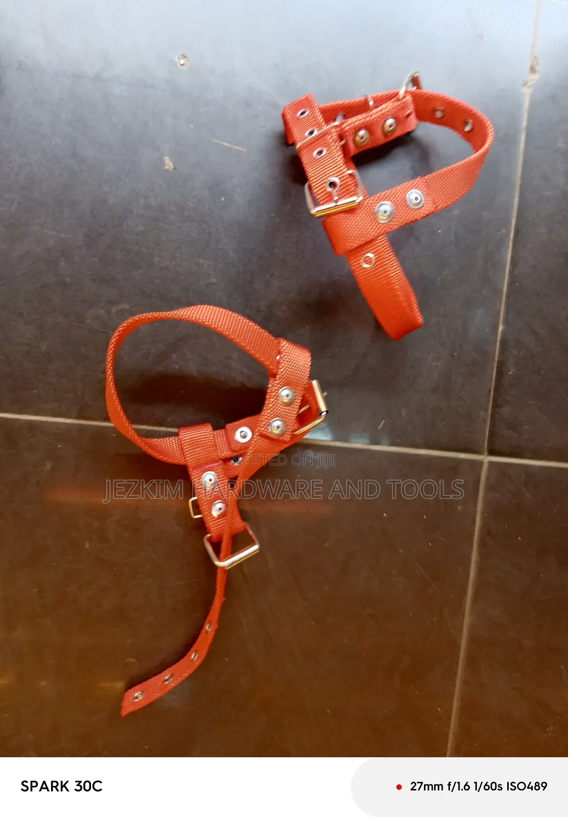 Post Climber Shoes Straps